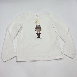 Janie and Jack girls' equestrian style tee size 4